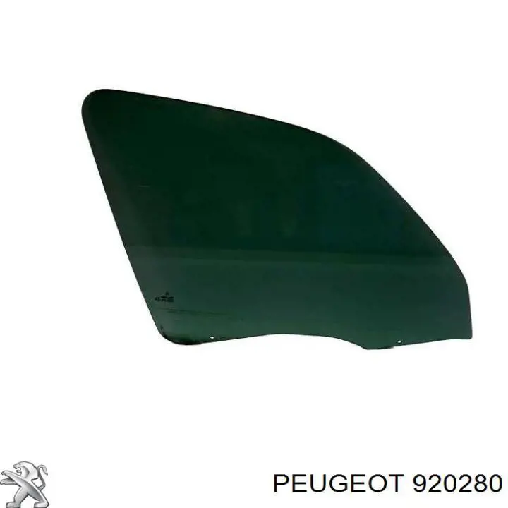 1610002280 Peugeot/Citroen стекло двери передней правой