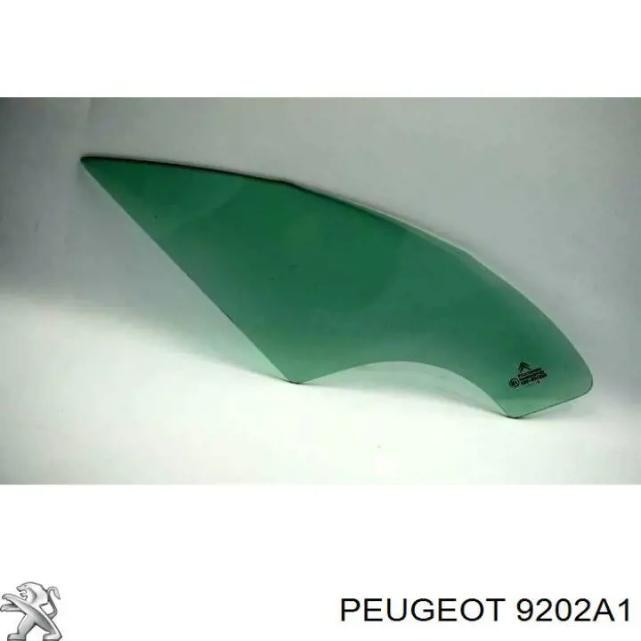 Купить 9202A1 Peugeot/Citroen Стекло-форточка двери передней правой