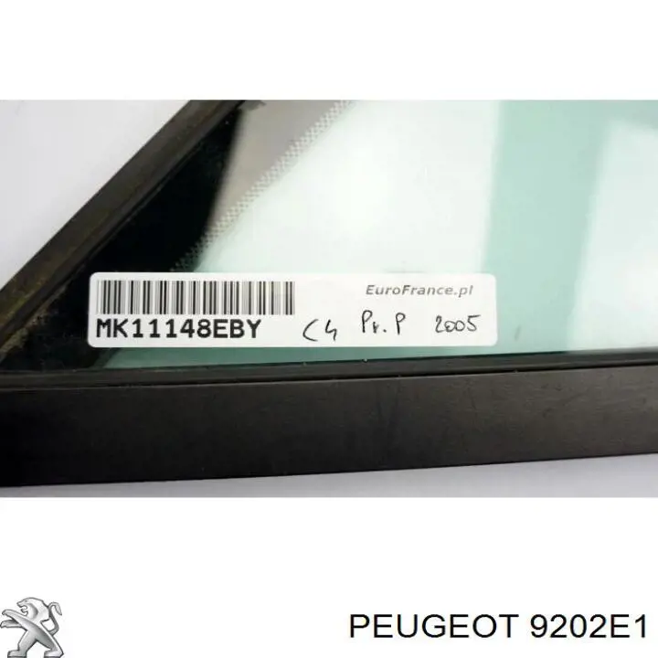 Стекло-форточка двери передней правой Peugeot/Citroen 9202E1 цена, от 11.25 USD