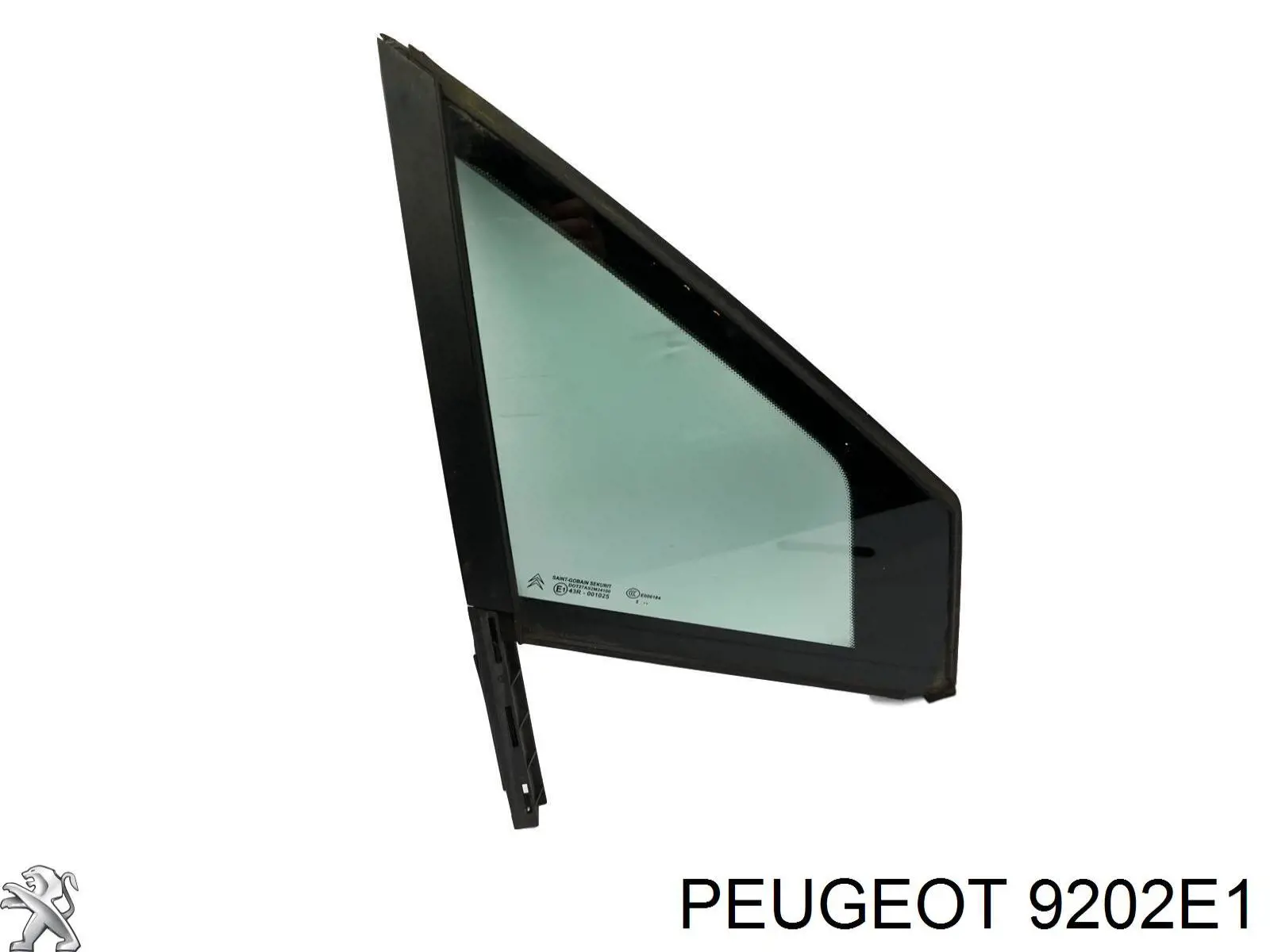 9202E1 Peugeot/Citroen стекло-форточка двери передней правой