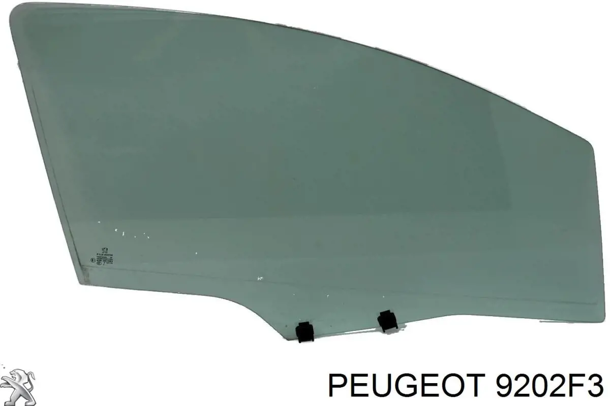 Стекло двери передней правой на Peugeot 307 SW 