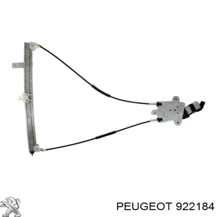 922184 Peugeot/Citroen Механизм стеклоподъемника передней левой двери