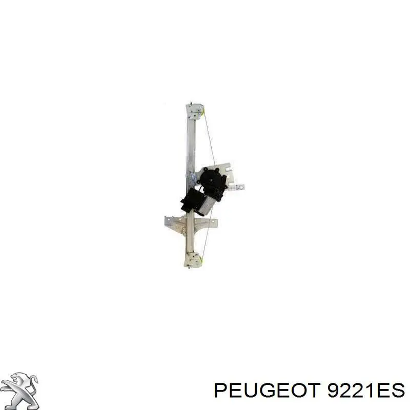 Механизм стеклоподъемника водительской двери Peugeot/Citroen 9221ES цена, от 56.72 USD