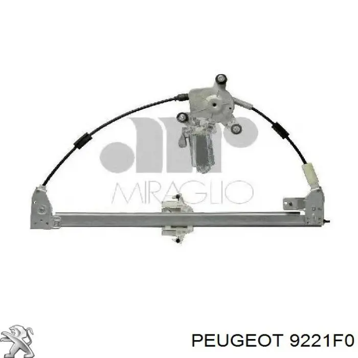 Купить 9221F0 Peugeot/Citroen Подъемник механический ветрового стекла