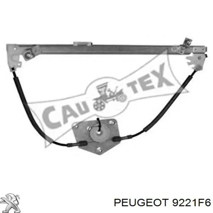 Стеклоподъемник передней двери Peugeot/Citroen 9221F6