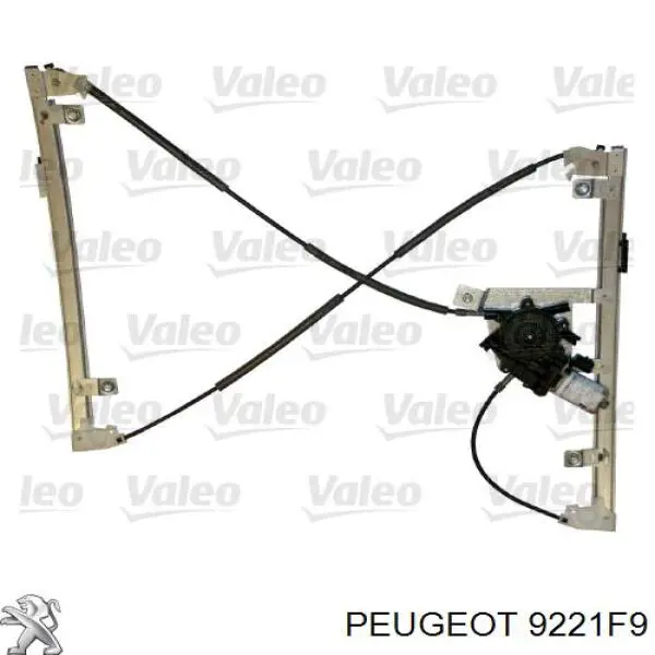 Стеклоподъемник передней правой двери Peugeot/Citroen 9221F9 цена, от 56.24 USD
