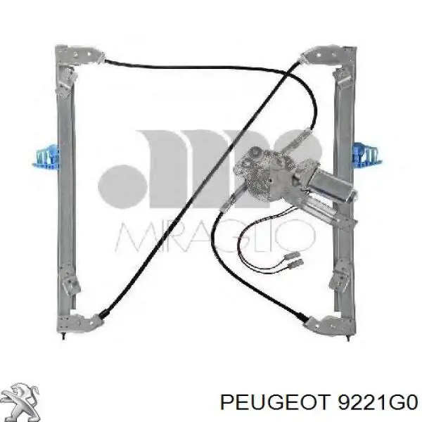 Механизм стеклоподъемника двери передней левой 9221G0 Peugeot/Citroen