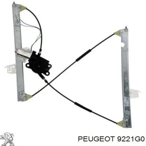 Купить 9221G0 Peugeot/Citroen Подъемник механический ветрового стекла