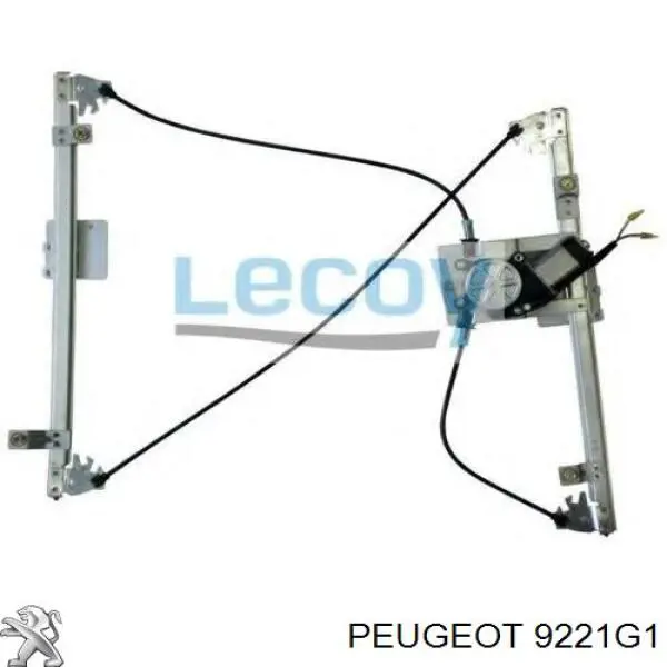 Купить 9221G1 Peugeot/Citroen Стеклоподъемник (механизм перемещения стекла)
