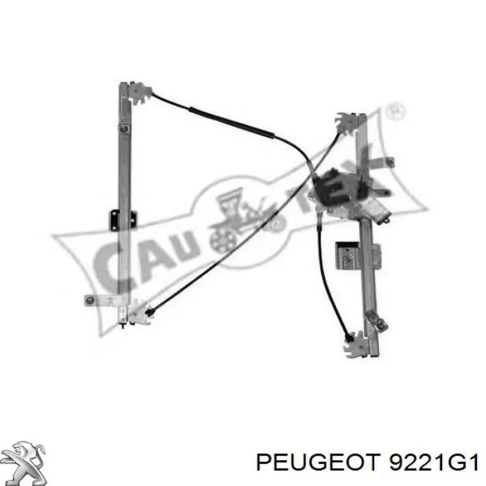 Стеклоподъемник передней правой двери 9221G1 Peugeot/Citroen