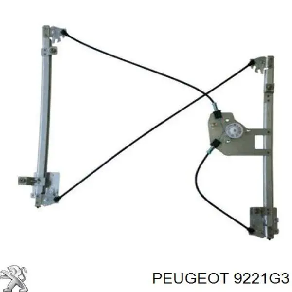 Механизм стеклоподъемника водительской двери Peugeot/Citroen 9221G3 цена, от 75.55 USD