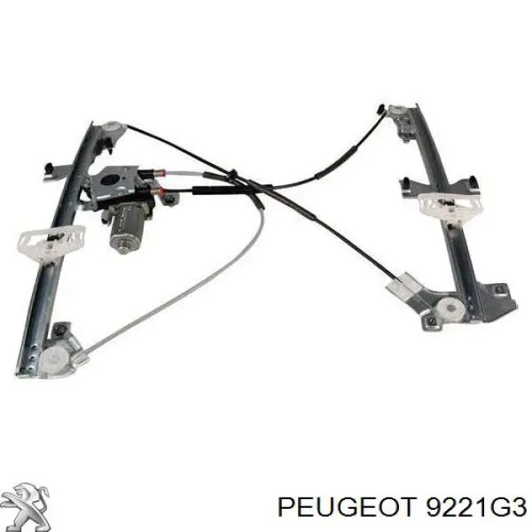 Механизм стеклоподъемника двери передней левой Peugeot/Citroen 9221G3