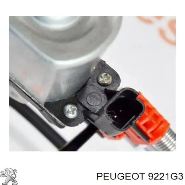9221G3 Peugeot/Citroen Механизм стеклоподъемника передней левой двери