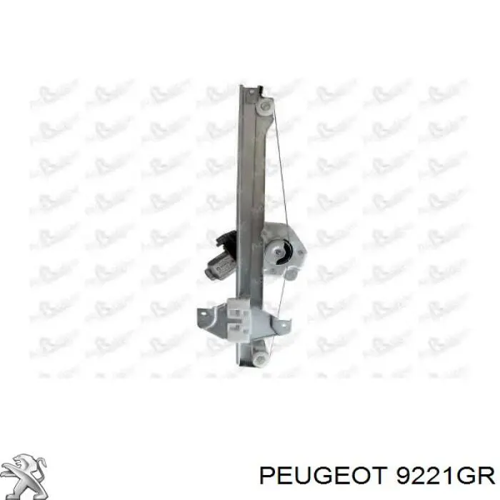 9221GR Peugeot/Citroen Механизм стеклоподъемника передней левой двери