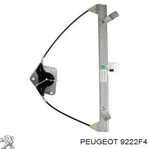 Купить 9222F4 Peugeot/Citroen Стеклоподъемник (механизм перемещения стекла)