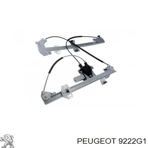 Механизм стеклоподъемника двери передней правой Peugeot/Citroen 9222G1