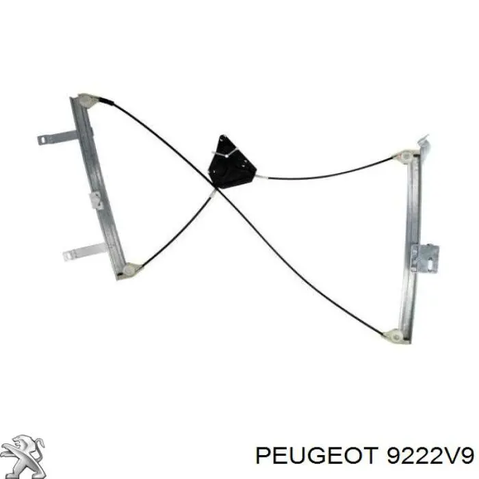 Купить 9222V9 Peugeot/Citroen Стеклоподъемник (механизм перемещения стекла)