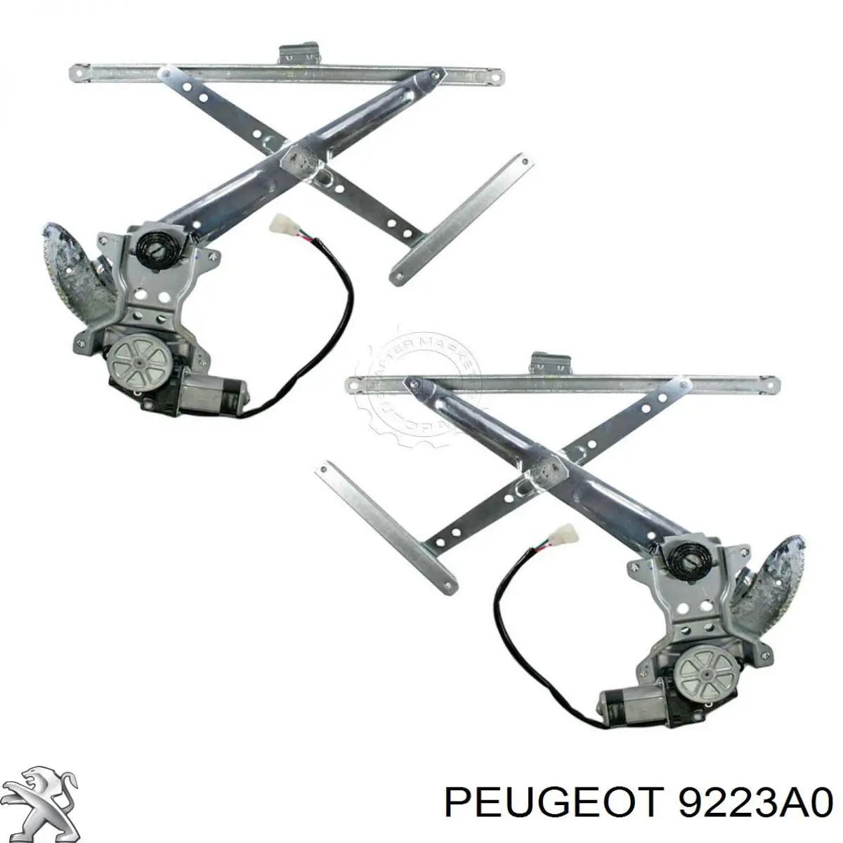 Купить 9223A0 Peugeot/Citroen Механизм стеклоподъемника двери задней левой