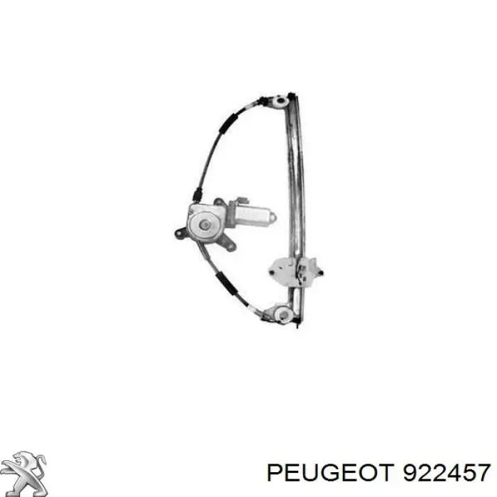 Механизм стеклоподъемника двери задней, правой Peugeot/Citroen 922457 цена, от 19.68 USD