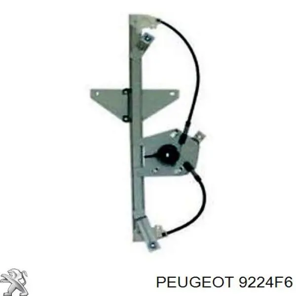 Механизм стеклоподъемника двери задней, правой Peugeot/Citroen 9224F6 цена, от 41.10 USD