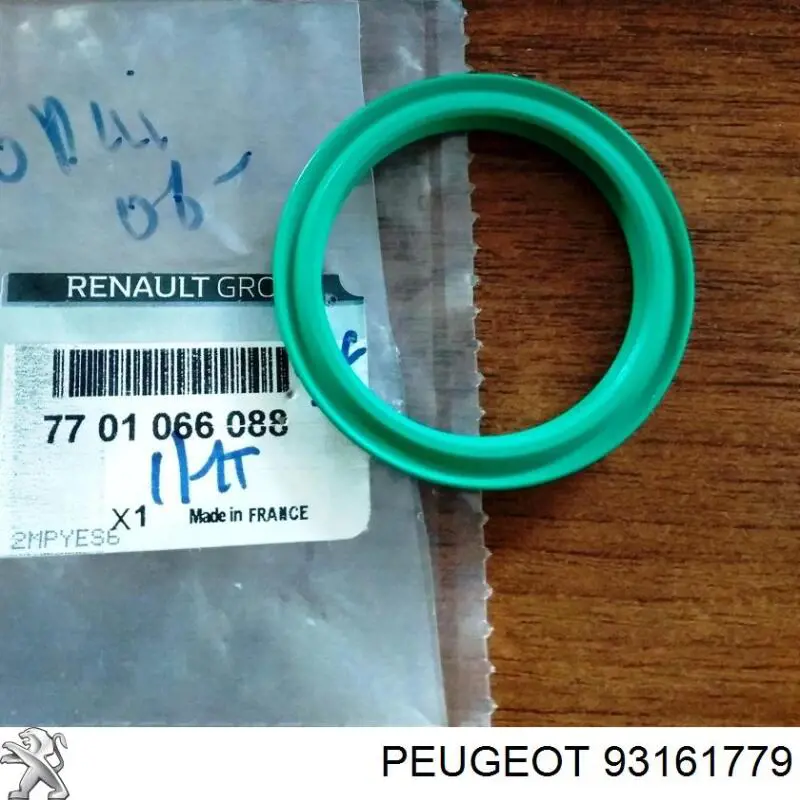 98843 Metalcaucho anel de cano derivado de turbina, de ar comprimido