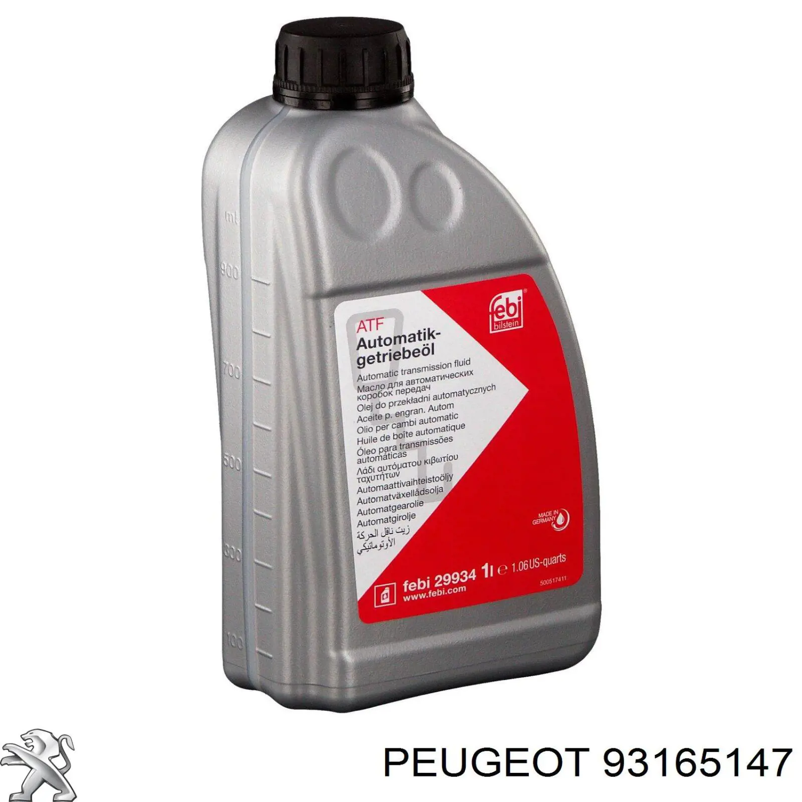Aceite transmisión 93165147 Peugeot/Citroen