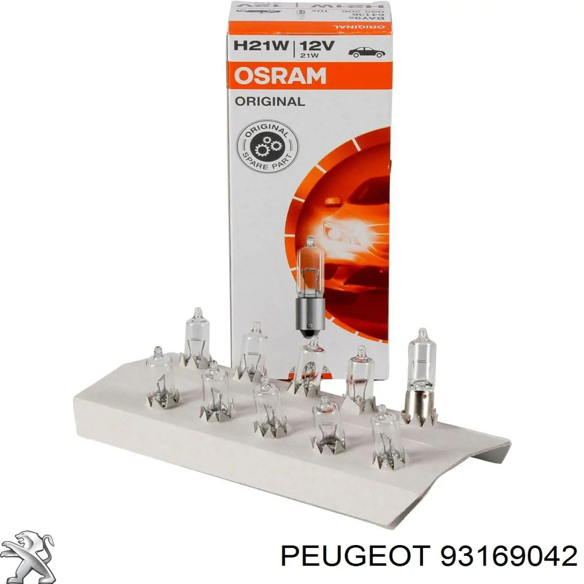 93169042 Peugeot/Citroen Лампа