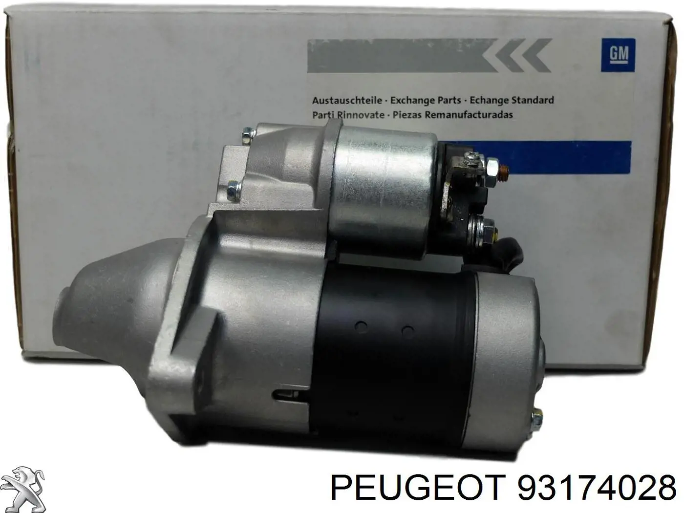 Стартер 93174028 Peugeot/Citroen