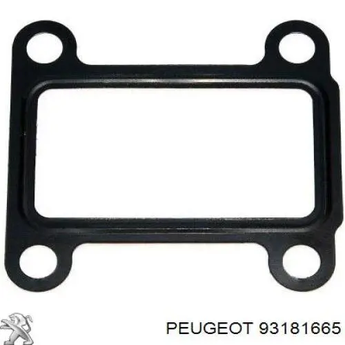 93181665 Peugeot/Citroen прокладка egr-клапана рециркуляции