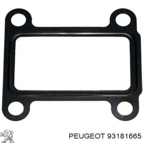 93181665 Peugeot/Citroen vedante de válvula egr de recirculação