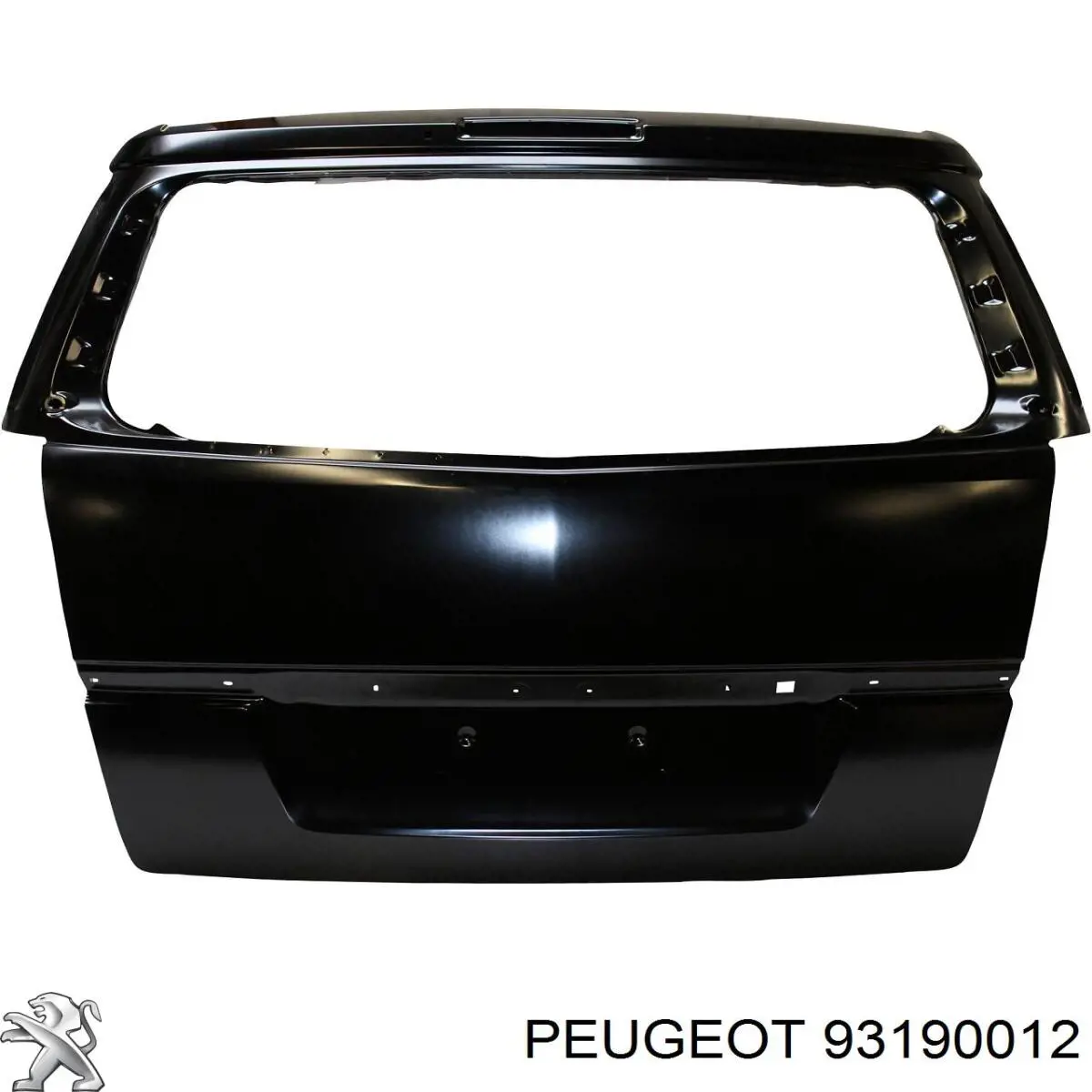 93190012 Peugeot/Citroen porta traseira (3ª/5ª porta-malas (tampa de alcapão)