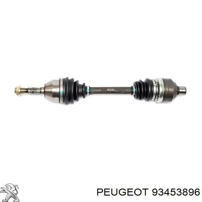 Левая полуось 93453896 Peugeot/Citroen