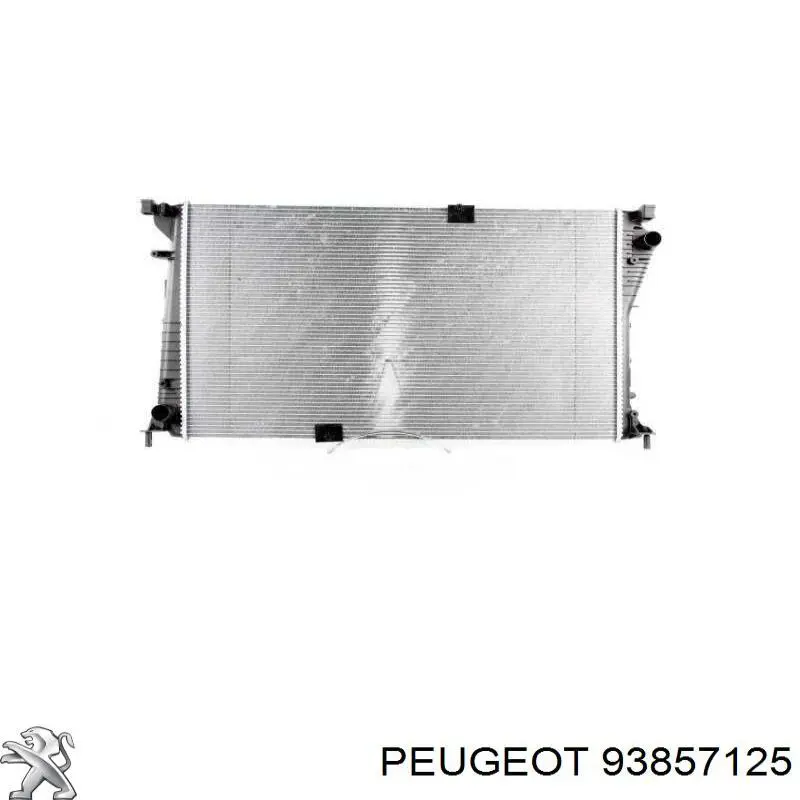 93857125 Peugeot/Citroen Радиатор основной