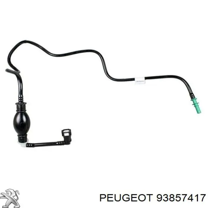 93857417 Peugeot/Citroen bombeio manual de combustível (bulbo)