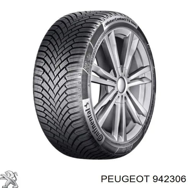 Молдинг двери задней (багажной 3/5-й) Peugeot/Citroen 942306