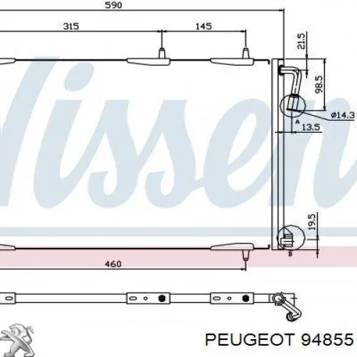  094855 Peugeot/Citroen