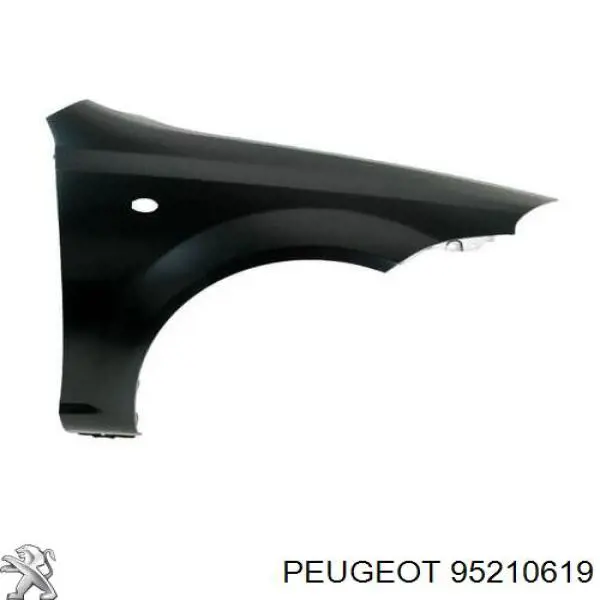 Купить 95210619 Opel Крыло переднее правое