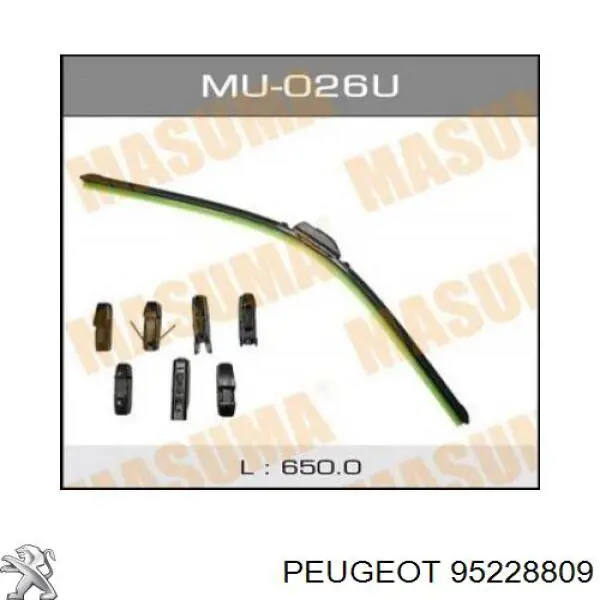 Дворники Peugeot/Citroen 95228809 цена, от 24.72 USD