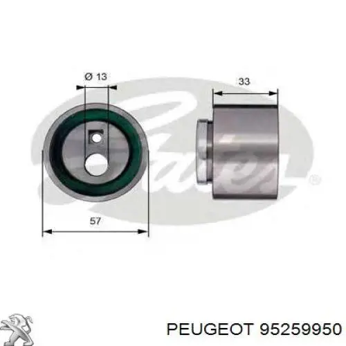 Стойка амортизатора задняя Peugeot/Citroen 95259950 цена, от 46.72 USD