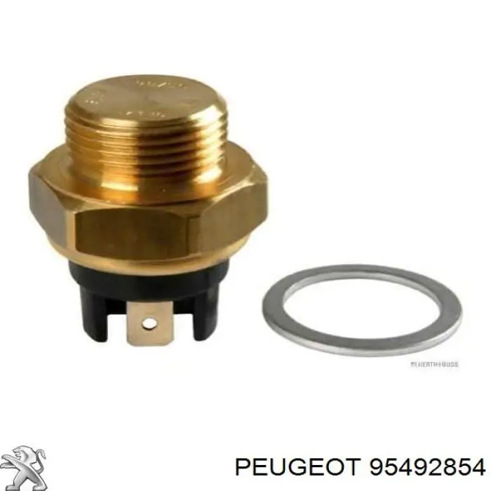 95492854 Peugeot/Citroen датчик температуры охлаждающей жидкости (включения вентилятора радиатора)
