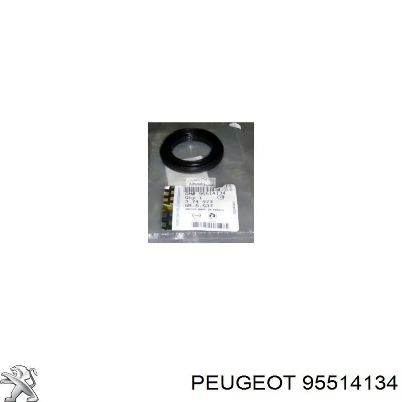 95514134 Peugeot/Citroen Сальник полуоси переднего моста левой