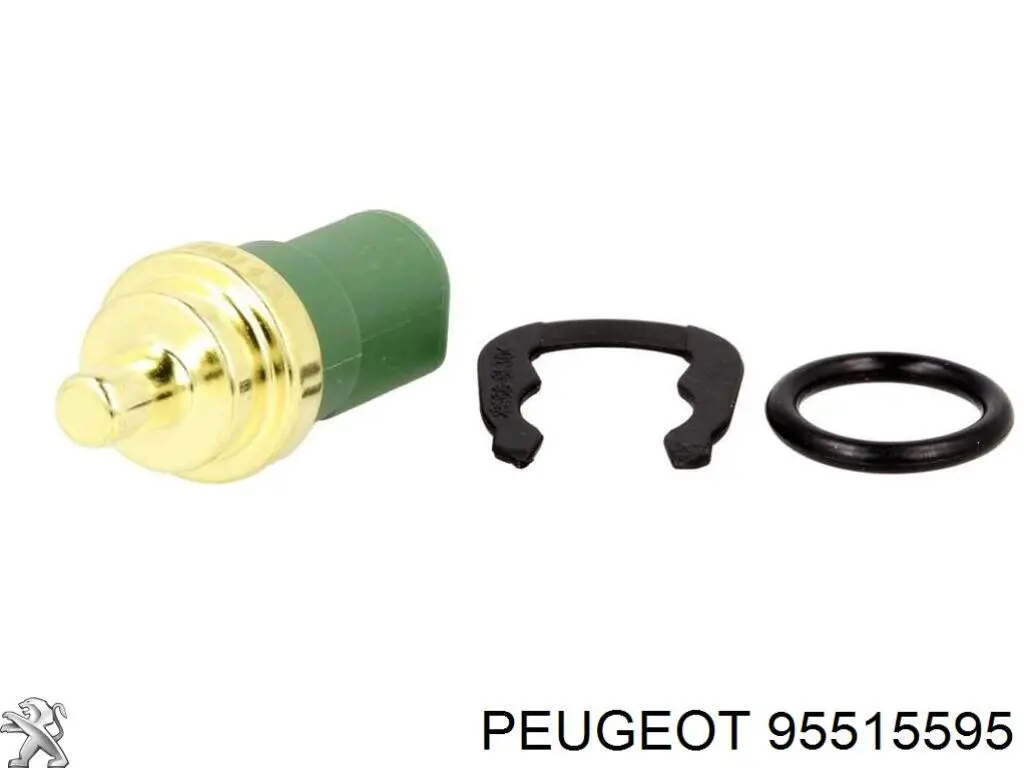 95515595 Peugeot/Citroen sensor de temperatura dos gases de escape (ge, antes de filtro de partículas diesel)