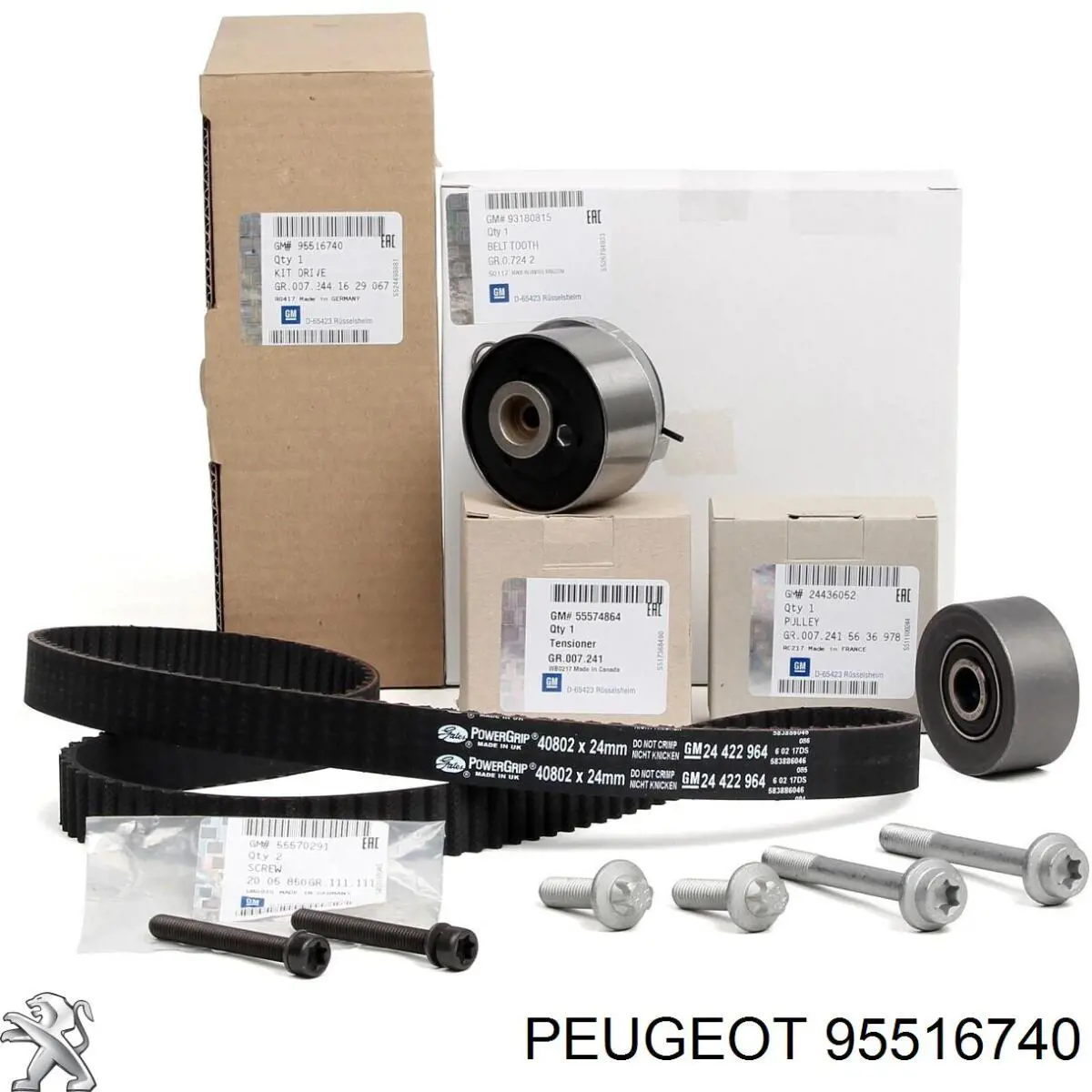 95516740 Peugeot/Citroen комплект грм