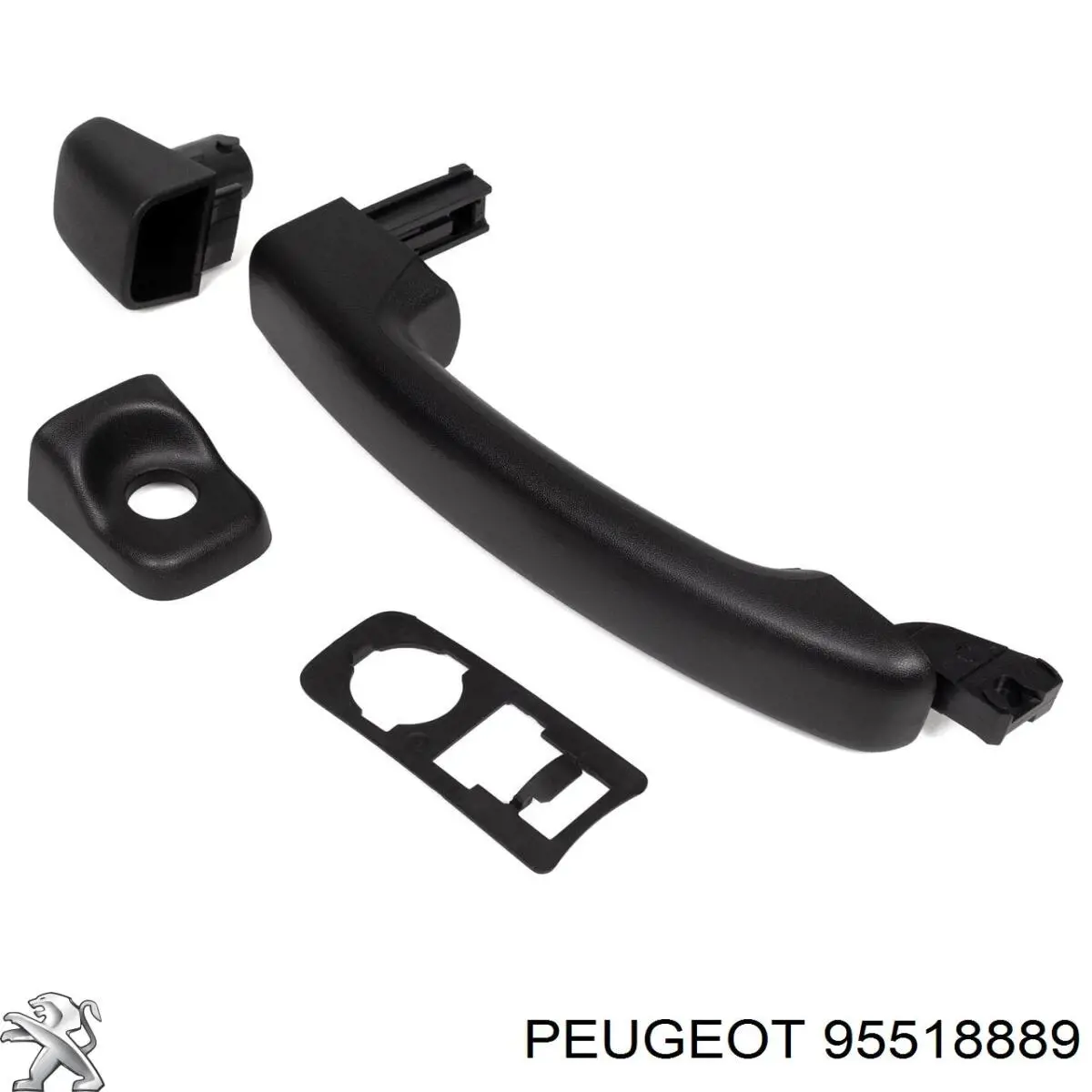 Купить 95518889 Peugeot/Citroen Ручка двери передней наружная