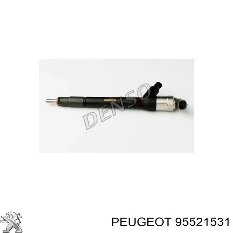Inyector de combustible 95521531 Peugeot/Citroen