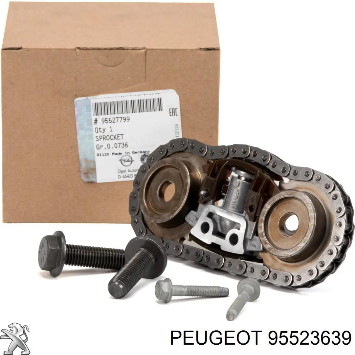 95523639 Peugeot/Citroen комплект цепи грм