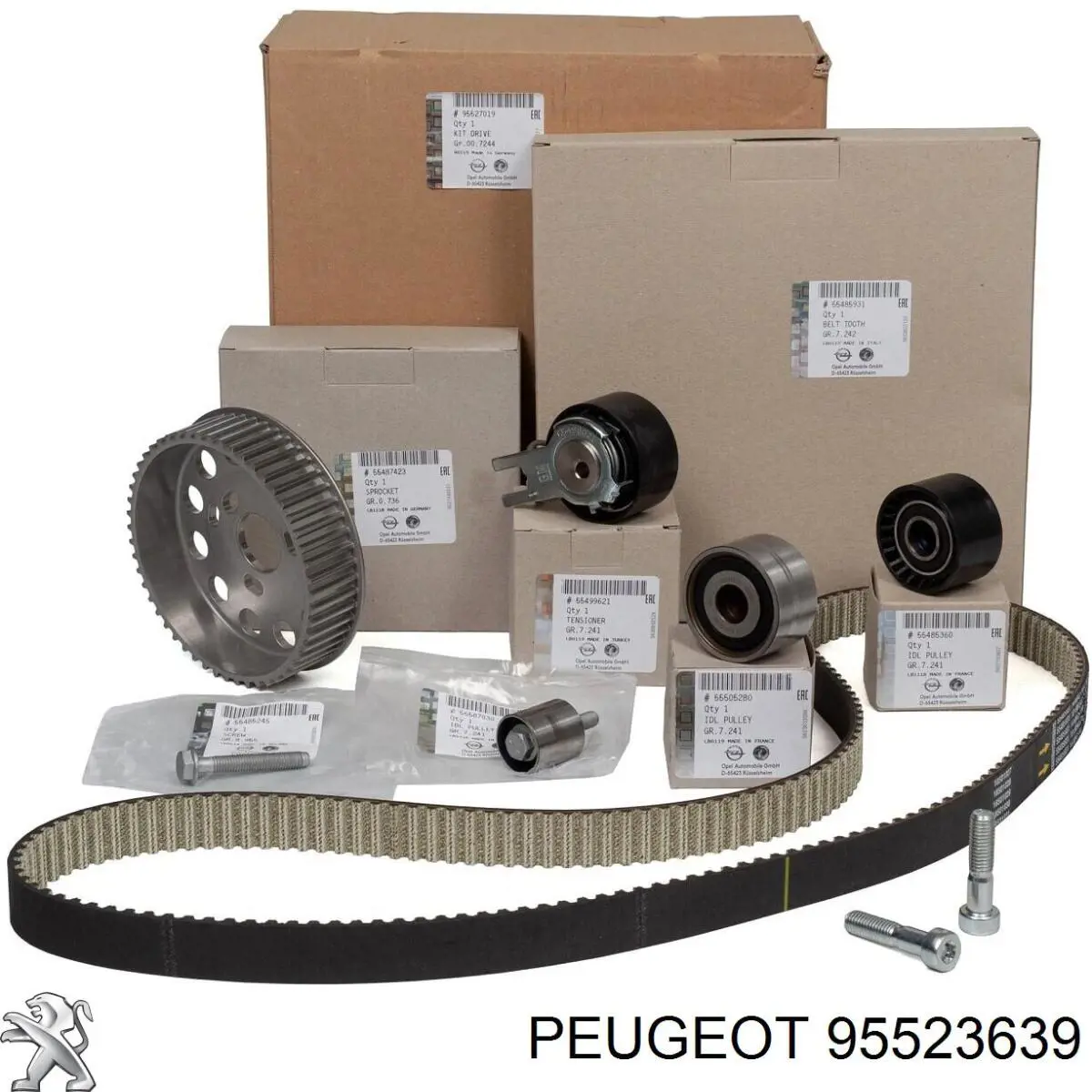 Ремкомплект ГРМ Peugeot/Citroen 95523639 цена, от 107.38 USD