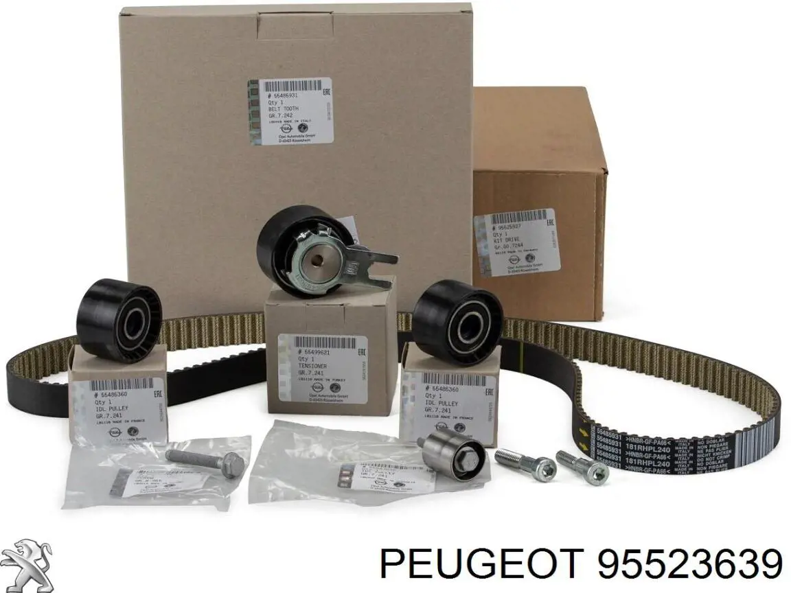 Комплект цепи ГРМ 95523639 Peugeot/Citroen