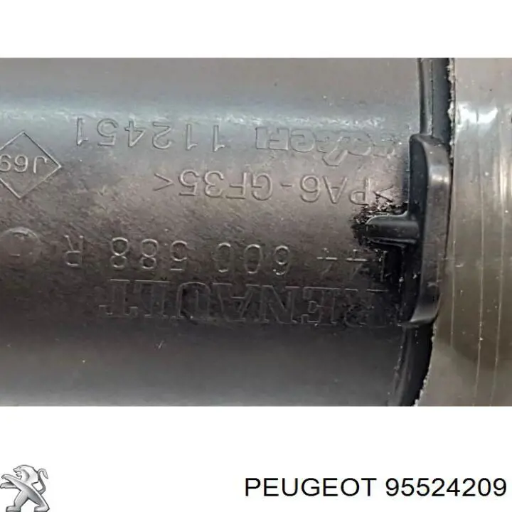 Купить 95524209 Peugeot/Citroen Патрубок интеркулера