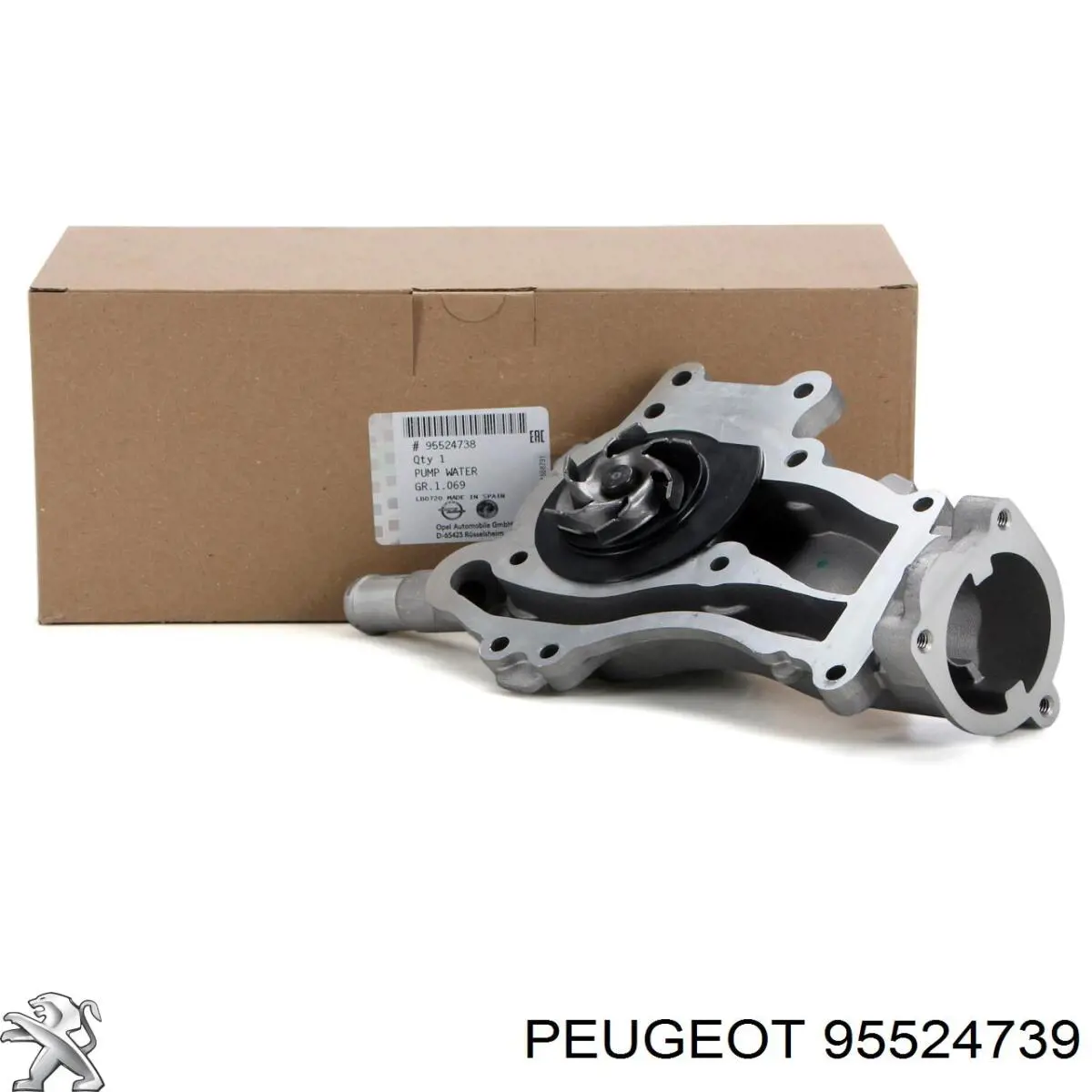 Помпа 95524739 Peugeot/Citroen